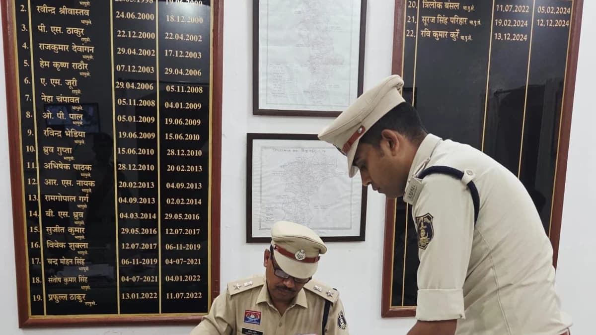 कोरिया जिले के 23वें पुलिस अधीक्षक बने आईपीएस हरीश राठौर, बैकुण्ठपुर पहुंचकर संभाला पदभार