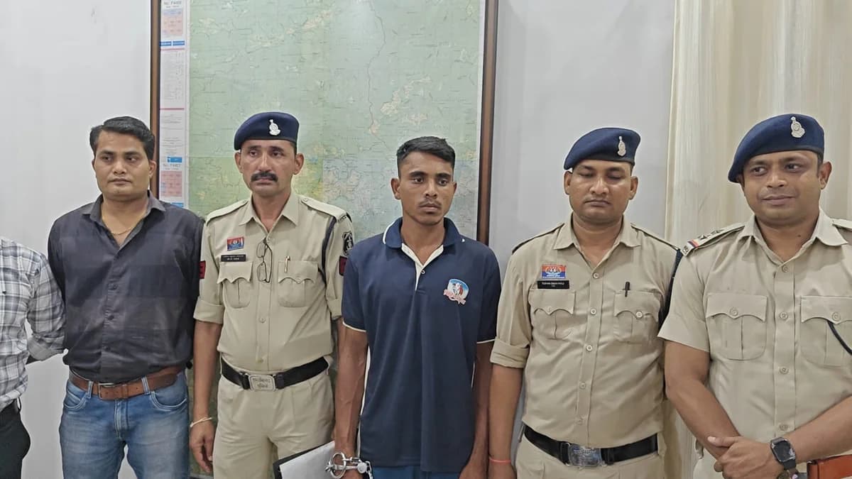 नाबालिग के अपहरण मामले में आरोपी गिरफ्तार, पुलिस ने चार घंटे के भीतर बालिका को किया था सकुशल बरामद।