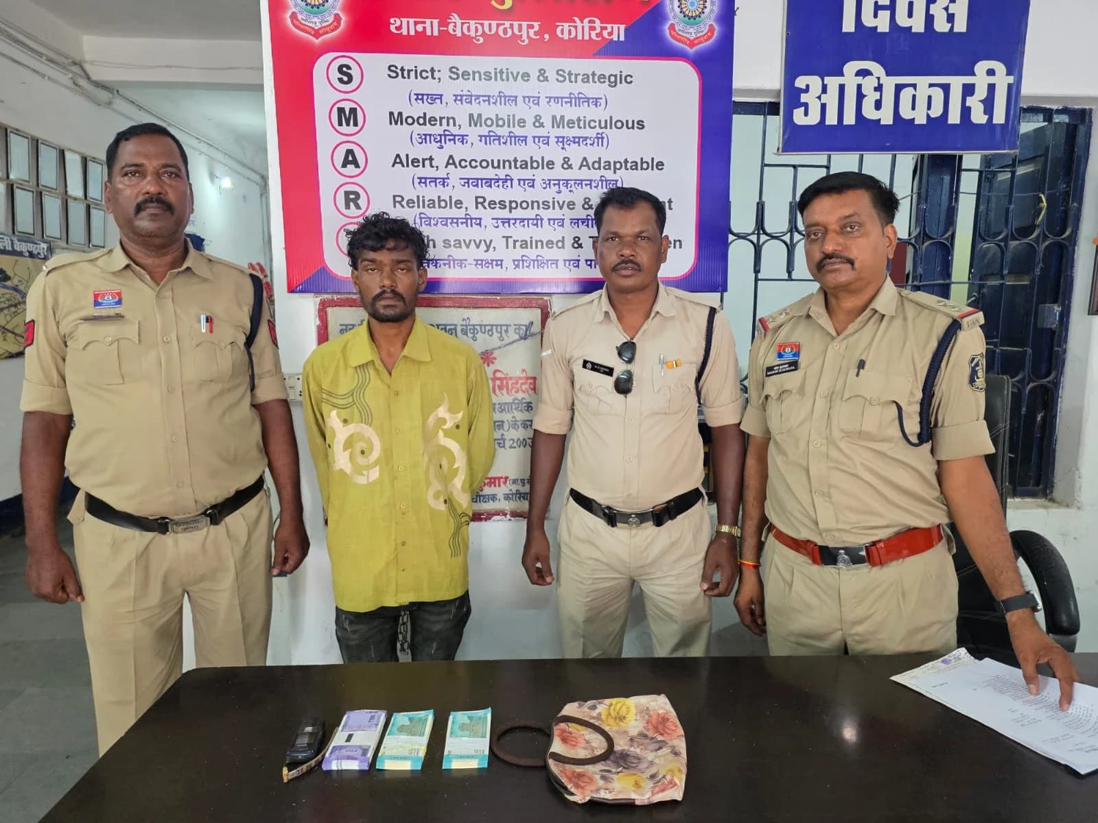 सूने मकान को बनाया निशाना, नकदी और की-पैड लेकर फरार हुआ चोर गिरफ्तार