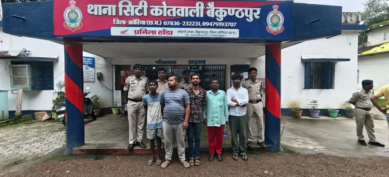 कोविड अस्पताल के ऑक्सीजन प्लांट से 80 हजार के कॉपर वायर की चोरी का खुलासा, 5 आरोपी गिरफ्तार