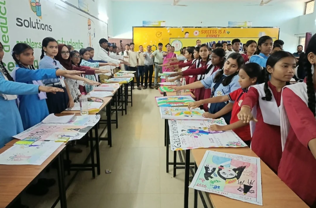 सेवा संकल्प अभियान में विद्यार्थियों ने दिखाई प्रतिभा, चित्रकला-भाषण प्रतियोगिता में प्रभावी प्रदर्शन (2)