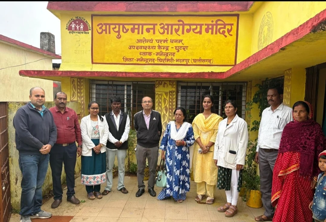 राष्ट्रीय पंचायत पुरस्कार की दौड़ में ग्राम पंचायत घुटरा, केंद्रीय टीम ने पहुंचकर परखी जमीनी हकीकत (2)